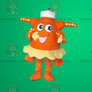 Orange Starfish BIGGYMONKEY™ Mascot Costume – Biggymonkey.com