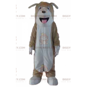 Disfraz de mascota BIGGYMONKEY™ de perro tricolor marrón