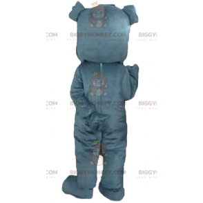 Costume da mascotte BIGGYMONKEY™ cane grigio dall'aspetto