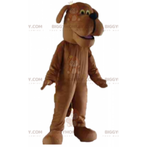Kostium maskotka Przyjazny brązowy pies BIGGYMONKEY™ -