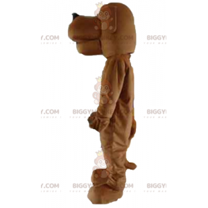 Traje de mascote BIGGYMONKEY™ para cachorro marrom com