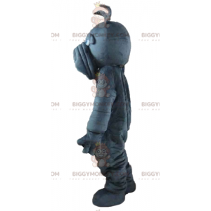 Costume de mascotte BIGGYMONKEY™ de chien de basset hound gris