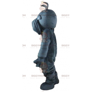 Costume de mascotte BIGGYMONKEY™ de chien de basset hound gris