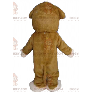 Costume de mascotte BIGGYMONKEY™ de hamster marron et blanc