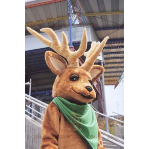 Cute Christmas Reindeer BIGGYMONKEY™ Mascot Costume -