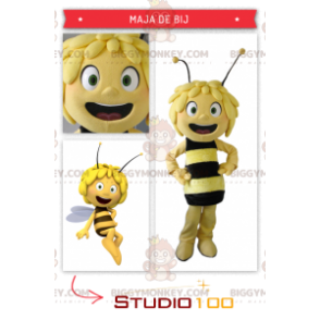 Belle Maya the Bee BIGGYMONKEY™ maskotdräkt - BiggyMonkey maskot
