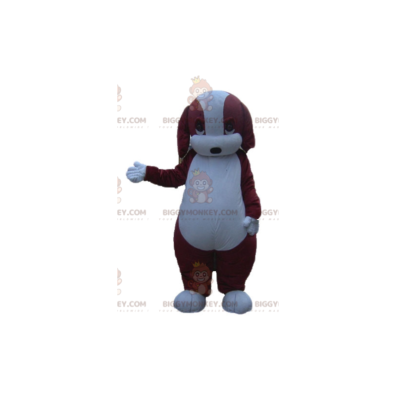 Fantasia de mascote BIGGYMONKEY™ para cachorro gorducho marrom