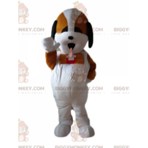 Costume de mascotte BIGGYMONKEY™ de Saint-Bernard chien