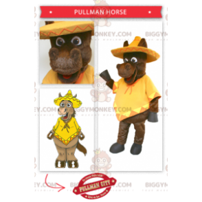Disfraz de mascota burro mexicano BIGGYMONKEY™ - Biggymonkey.com