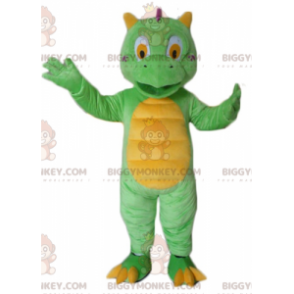 Cute and colorful little green and yellow dragon BIGGYMONKEY™