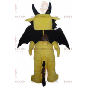 Αστεία και φοβερή στολή μασκότ BIGGYMONKEY™ Yellow and Black