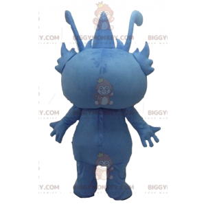 Kostium maskotka Gnome Fantasy Creature Niebieski potwór