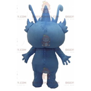 Costume da mascotte Gnome Fantasy Creatura Mostro blu