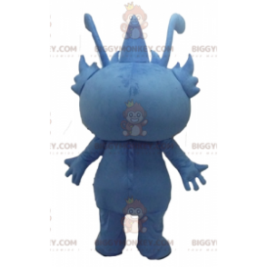 Kostium maskotka Gnome Fantasy Creature Niebieski potwór
