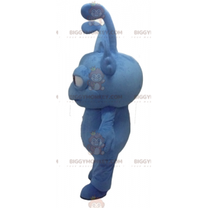 Costume da mascotte Gnome Fantasy Creatura Mostro blu