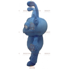 Costume da mascotte Gnome Fantasy Creatura Mostro blu