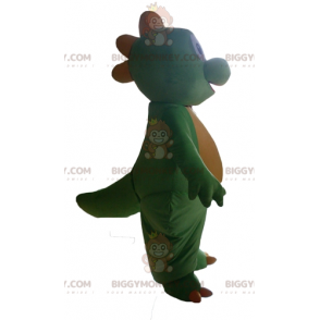 Süßes und liebenswertes BIGGYMONKEY™-Maskottchen-Kostüm in Grün