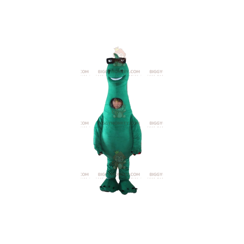 Denver The Last Dinosaurus Kostým maskota velkého zeleného