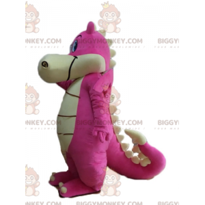 BIGGYMONKEY™ Maskottchenkostüm Riese und verführerischer rosa