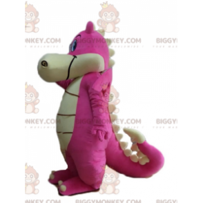 BIGGYMONKEY™ mascottekostuum reus en verleidelijke roze en