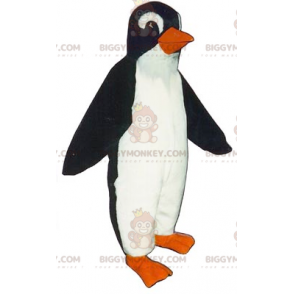 Traje de mascote Pinguim Pinguim BIGGYMONKEY™ muito realista –