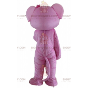 Costume mascotte BIGGYMONKEY™ elefante rosa gigante