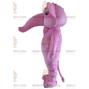 Täysin muokattava jättiläinen vaaleanpunainen norsu