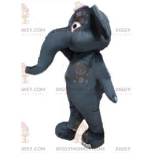 Kostium maskotki ogromnego szarego słonia BIGGYMONKEY™ w pełni