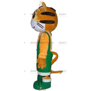 Costume de mascotte BIGGYMONKEY™ de tigre orange et blanc en