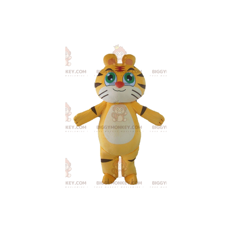 Disfraz personalizable de mascota BIGGYMONKEY™ de gato tigre