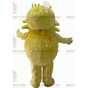 Costume de mascotte BIGGYMONKEY™ de gros bonhomme jaune