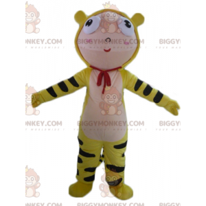 Costume da mascotte BIGGYMONKEY™ da ragazzo vestito con un