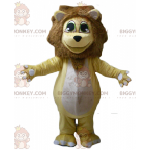 Costume da mascotte BIGGYMONKEY™ giallo paffuto e affettuoso di