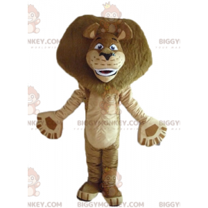 Στολή μασκότ BIGGYMONKEY™ του διάσημου λιονταριού Alex από το