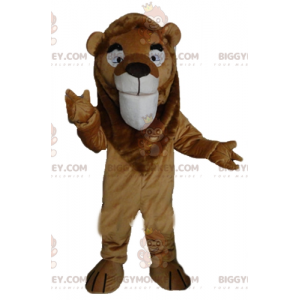 Very Successful Giant Brown Lion BIGGYMONKEY™ Mascot Costume -