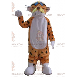 Divertente e colorato costume mascotte BIGGYMONKEY™ tigre