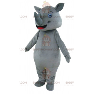 Costume de mascotte BIGGYMONKEY™ de gros rhinocéros gris géant