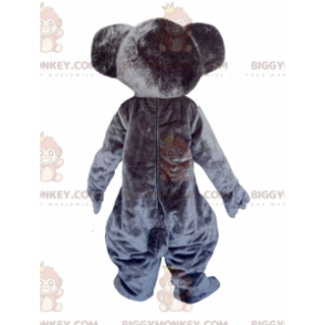 Costume de mascotte BIGGYMONKEY™ de koala gris et blanc très