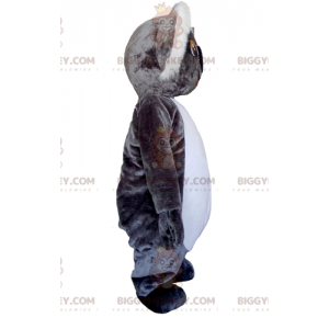 Very Cute Gray and White Koala BIGGYMONKEY™ Mascot Costume with