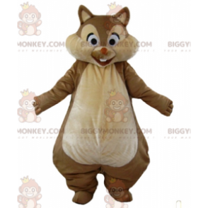 Costume de mascotte BIGGYMONKEY™ de Tic ou Tac écureuil marron
