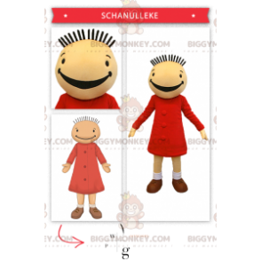 BIGGYMONKEY™ costume mascotte della bambola Fanfreluche di Suzy