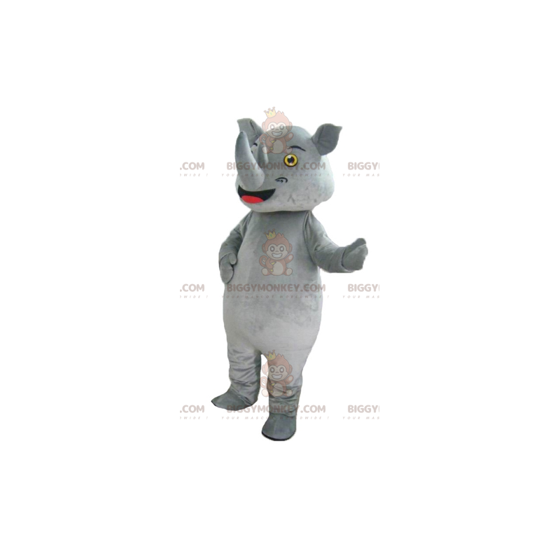 BIGGYMONKEY™ Giant Awesome Gray Rhino Mascot Costume -