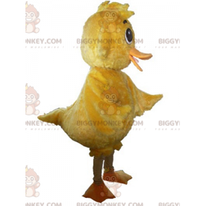 Disfraz de mascota BIGGYMONKEY™ de pollito amarillo gigante
