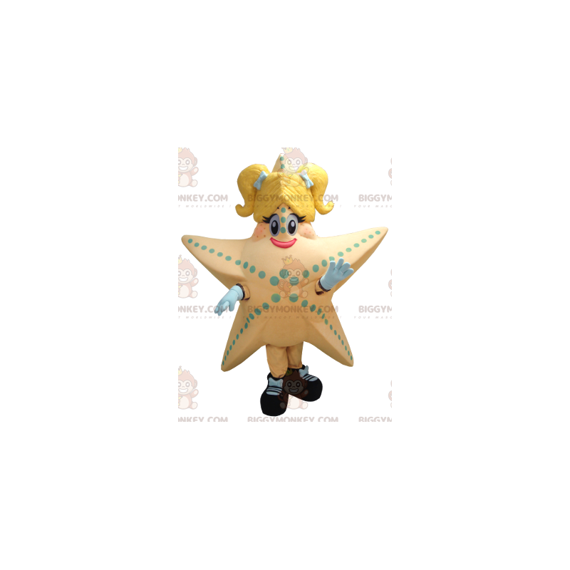 Disfraz de mascota BIGGYMONKEY™ de estrella de mar gigante