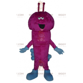 Heel grappig roze en blauw Caterpillar BIGGYMONKEY™