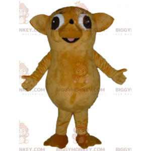 Costume de mascotte BIGGYMONKEY™ de hérisson beige et marron