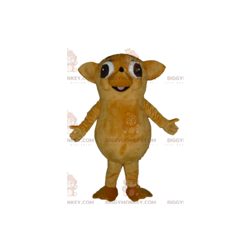 Costume de mascotte BIGGYMONKEY™ de hérisson beige et marron