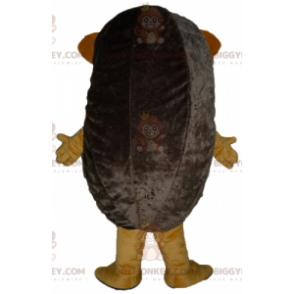 Costume de mascotte BIGGYMONKEY™ de hérisson beige et marron