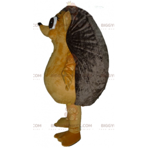 Costume da mascotte BIGGYMONKEY™ Riccio gigante beige e marrone