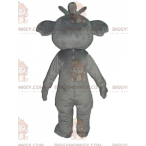 BIGGYMONKEY™ Disfraz de mascota de koala gris y blanco